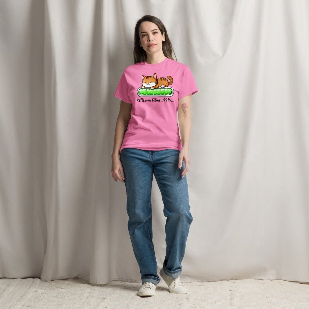 T-shirt Premium | Réflexion Féline | Édition Essentiel - Felpatee - T-shirt Essentiel - Felpatee