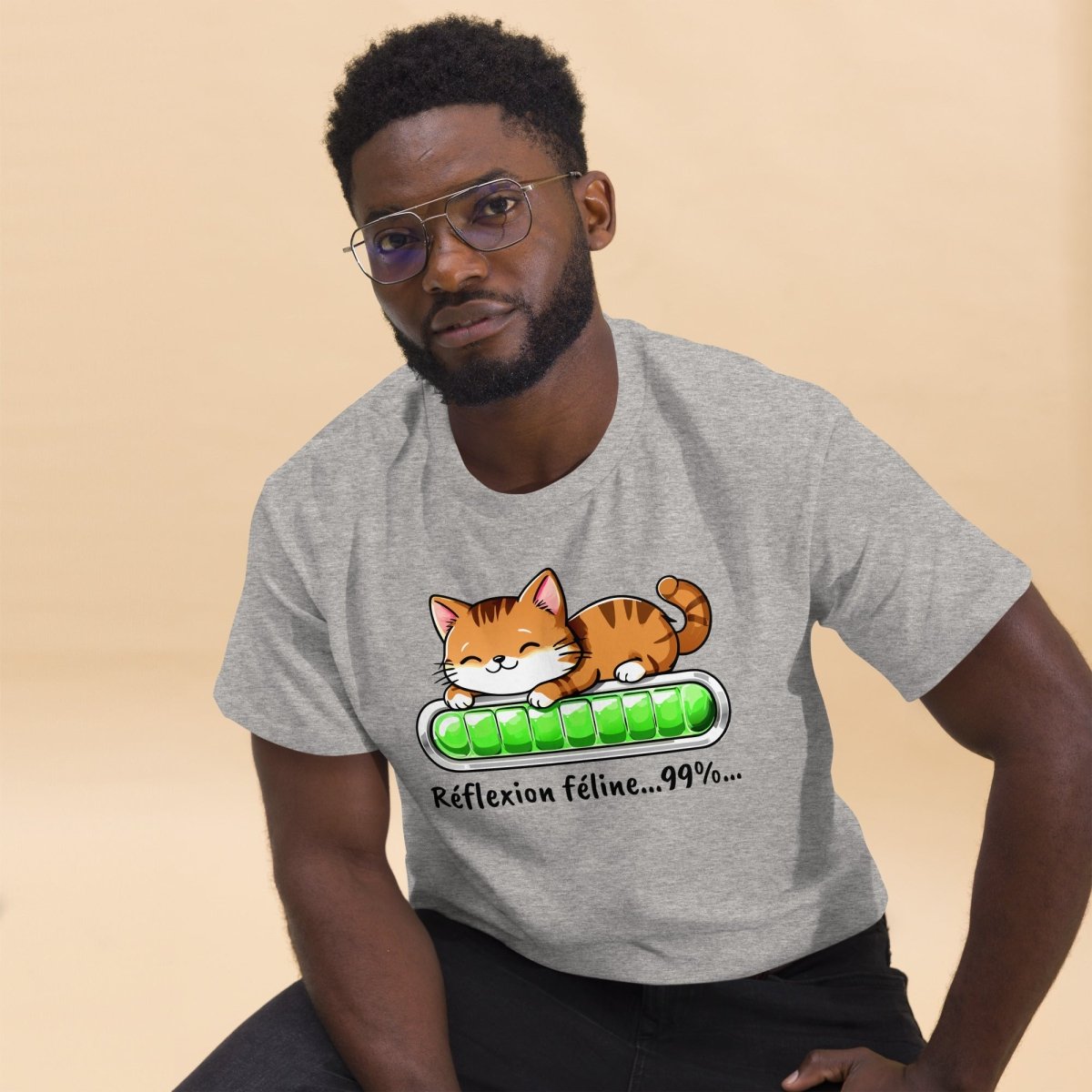 T-shirt Premium | Réflexion Féline | Édition Essentiel - Felpatee - T-shirt Essentiel - Felpatee