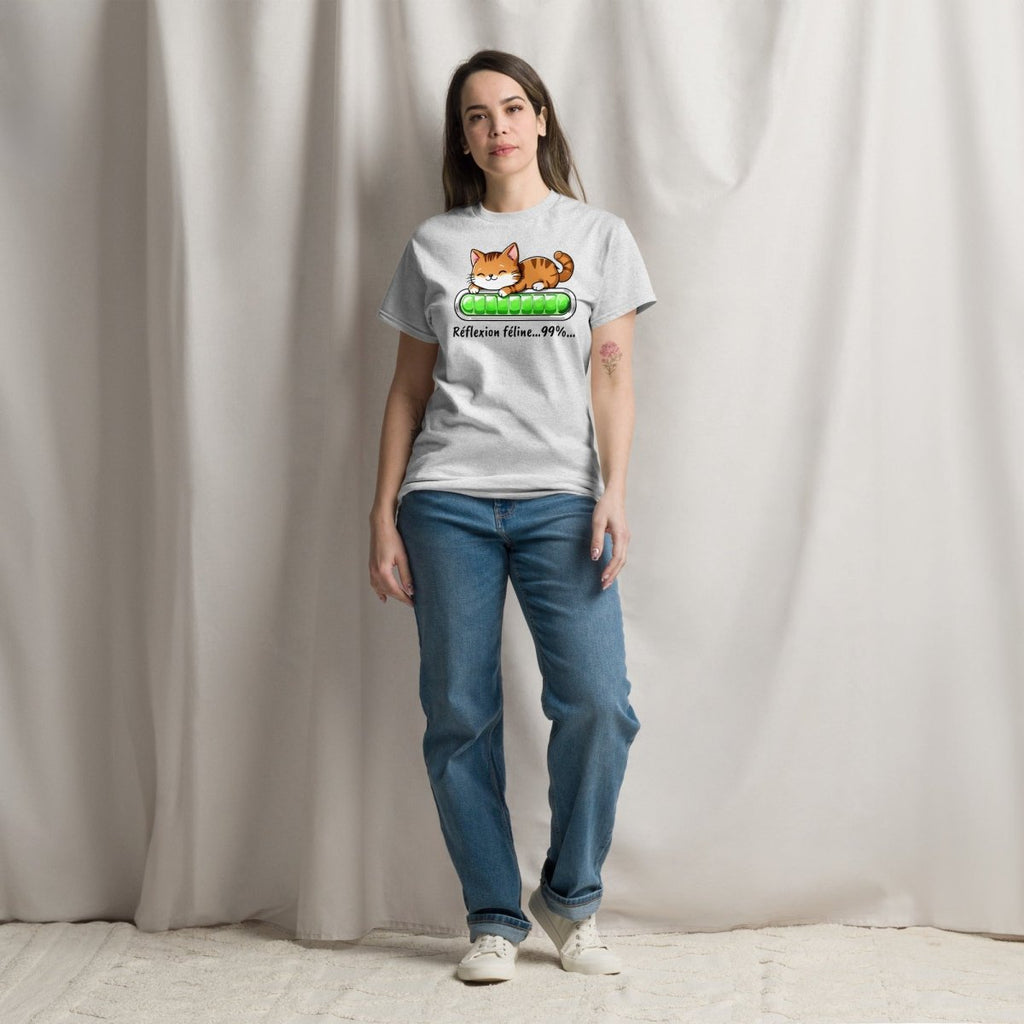 T-shirt Premium | Réflexion Féline | Édition Essentiel - Felpatee - T-shirt Essentiel - Felpatee