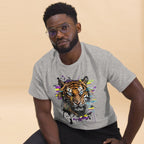 T-shirt Premium | Tigre Intense Effet Glitch Art - Felpatee - T-shirt Premium - Felpatee