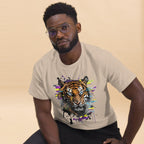 T-shirt Premium | Tigre Intense Effet Glitch Art - Felpatee - T-shirt Premium - Felpatee