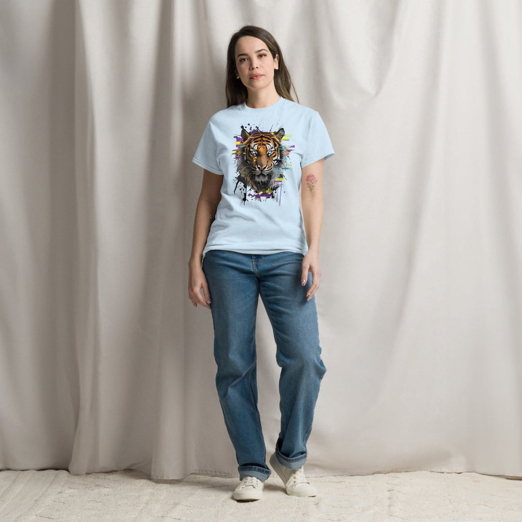 T-shirt Premium | Tigre Intense Effet Glitch Art - Felpatee - T-shirt Premium - Felpatee