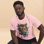 T-shirt Premium | Tigre Intense Effet Glitch Art - Felpatee - T-shirt Premium - Felpatee